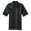 Heavyweight Cotton Pique Polo with Pocket Thumbnail