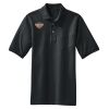 Heavyweight Cotton Pique Polo with Pocket Thumbnail