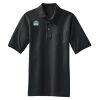 Heavyweight Cotton Pique Polo with Pocket Thumbnail