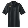 Heavyweight Cotton Pique Polo with Pocket Thumbnail