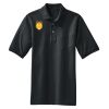 Heavyweight Cotton Pique Polo with Pocket Thumbnail