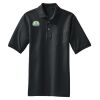 Heavyweight Cotton Pique Polo with Pocket Thumbnail