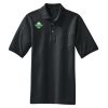 Heavyweight Cotton Pique Polo with Pocket Thumbnail