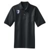 Heavyweight Cotton Pique Polo with Pocket Thumbnail