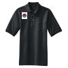 Heavyweight Cotton Pique Polo with Pocket Thumbnail