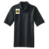 Heavyweight Cotton Pique Polo with Pocket Thumbnail