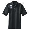 Heavyweight Cotton Pique Polo with Pocket Thumbnail