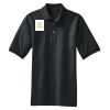 Heavyweight Cotton Pique Polo with Pocket Thumbnail