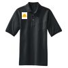 Heavyweight Cotton Pique Polo with Pocket Thumbnail