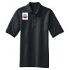 Heavyweight Cotton Pique Polo with Pocket Thumbnail