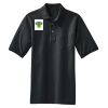 Heavyweight Cotton Pique Polo with Pocket Thumbnail