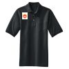 Heavyweight Cotton Pique Polo with Pocket Thumbnail