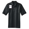 Heavyweight Cotton Pique Polo with Pocket Thumbnail