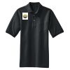 Heavyweight Cotton Pique Polo with Pocket Thumbnail