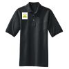 Heavyweight Cotton Pique Polo with Pocket Thumbnail