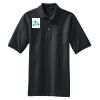 Heavyweight Cotton Pique Polo with Pocket Thumbnail