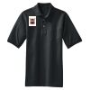 Heavyweight Cotton Pique Polo with Pocket Thumbnail
