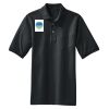 Heavyweight Cotton Pique Polo with Pocket Thumbnail