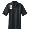 Heavyweight Cotton Pique Polo with Pocket Thumbnail