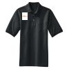 Heavyweight Cotton Pique Polo with Pocket Thumbnail