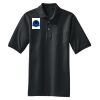 Heavyweight Cotton Pique Polo with Pocket Thumbnail