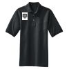 Heavyweight Cotton Pique Polo with Pocket Thumbnail
