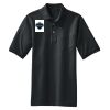 Heavyweight Cotton Pique Polo with Pocket Thumbnail