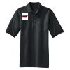 Heavyweight Cotton Pique Polo with Pocket Thumbnail