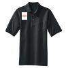 Heavyweight Cotton Pique Polo with Pocket Thumbnail