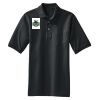 Heavyweight Cotton Pique Polo with Pocket Thumbnail