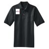 Heavyweight Cotton Pique Polo with Pocket Thumbnail