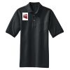Heavyweight Cotton Pique Polo with Pocket Thumbnail