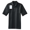 Heavyweight Cotton Pique Polo with Pocket Thumbnail