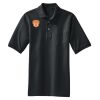 Heavyweight Cotton Pique Polo with Pocket Thumbnail
