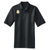 Heavyweight Cotton Pique Polo with Pocket Thumbnail
