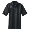 Heavyweight Cotton Pique Polo with Pocket Thumbnail