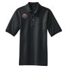 Heavyweight Cotton Pique Polo with Pocket Thumbnail