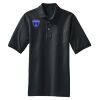 Heavyweight Cotton Pique Polo with Pocket Thumbnail