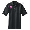 Heavyweight Cotton Pique Polo with Pocket Thumbnail