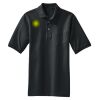 Heavyweight Cotton Pique Polo with Pocket Thumbnail