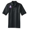 Heavyweight Cotton Pique Polo with Pocket Thumbnail