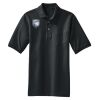 Heavyweight Cotton Pique Polo with Pocket Thumbnail