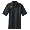Heavyweight Cotton Pique Polo with Pocket Thumbnail
