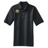 Heavyweight Cotton Pique Polo with Pocket Thumbnail