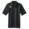 Heavyweight Cotton Pique Polo with Pocket Thumbnail