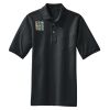 Heavyweight Cotton Pique Polo with Pocket Thumbnail